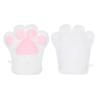 HKSICHENGKEJI Cute Animal Cat Bear Paw Claw Gloves Soft Plush Winter Warm Gloves Halloween Cosplay Costume Accessories view 2