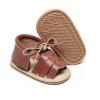 9 Month Baby Shoes Boy Infant Boys Girls Open Toe Solid Tassels Shoes First Walkers Baby Booties6 12 Months Brown view 2