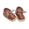 9 Month Baby Shoes Boy Infant Boys Girls Open Toe Solid Tassels Shoes First Walkers Baby Booties6 12 Months Brown view 3