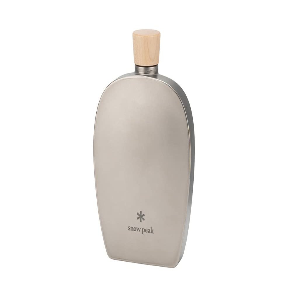Snow Peak 8.4 Ounce Titanium Flask