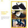 INOOMP Bowling Shoe Covers Bowling Shoes Slider Bowling Accessories for Women Men Black view 3