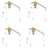 Eioflia Fishing Lure Cage Bait Carp Feeder with Line Hooks 20g-50g Method Fishing Tackle Accessories 4PCS Fishing Lure Cage,Bait Feeder,Fishing Feeders,Lure Feeder,Fishing Tackle view 1