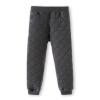 Kids Casual Leggings, Toddler Baby Girls Boys Solid Winter Pants Padded Long Pants Warm Thick (Dark Gray, 7-8 Years) view 2