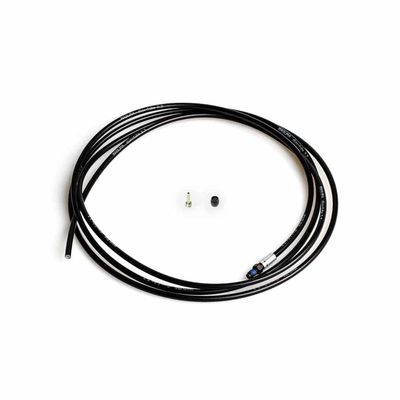 Magura Hydraulic Brake Hose - 2500mm, for MT Sport and MT2, 0-Degree Pressed Fitting, Black