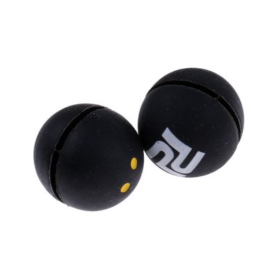 SGerste Tennis Vibration Dampeners, 18mm Silicone Ball Tennis Racket/Racquet Strings Shock Absorber (2-Pack, Black)