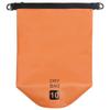 vidaXL Orange Dry Bag with Adjustable Straps - 2.6-gallon Water-Resistant PVC Sack for Outdoor Activities view 3