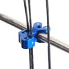 FENJANER Archery Compound Bow Cable Slide String Splitter Roller Glide Aluminium Alloy Replacement Bow String Separator Bow and Arrow Pulley (Blue) view 3