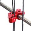 FENJANER Archery Compound Bow Cable Slide String Splitter Roller Glide Aluminium Alloy Replacement Bow String Separator Bow and Arrow Pulley (Red) view 4