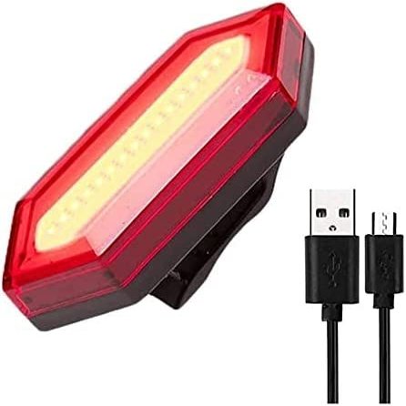 YOUOOK Smart Bike Tail Light: Ultra Bright Rear Led Brake Light USB Rechargeable Auto On/Off Red Flashing Lights Easy Mount Cycling Safety Taillight High Lumen Daytime Waterproof Bicycle Back Light