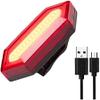 YOUOOK Smart Bike Tail Light: Ultra Bright Rear Led Brake Light USB Rechargeable Auto On/Off Red Flashing Lights Easy Mount Cycling Safety Taillight High Lumen Daytime Waterproof Bicycle Back Light view 1