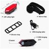 YOUOOK Smart Bike Tail Light: Ultra Bright Rear Led Brake Light USB Rechargeable Auto On/Off Red Flashing Lights Easy Mount Cycling Safety Taillight High Lumen Daytime Waterproof Bicycle Back Light view 2