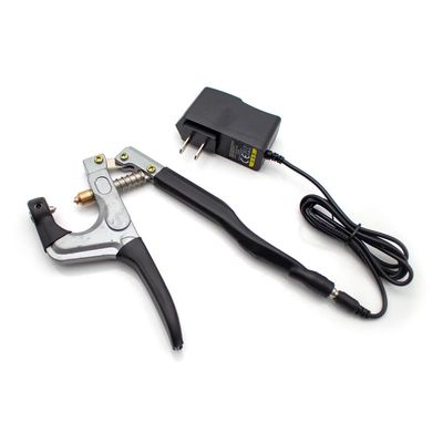 Aitoserlea Badminton Racket Grommet Tools Heat Press Pliers, Tennis Racket Stringing Machine Conduit Press Flared Tool AC 100-240V