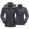 CAMEL CROWN Women's Waterproof Ski Jacket 3 in 1 Winter Coat Windbreaker Snowboard Jackets for Rain Snow Outdoor Hiking Dark Grey M view 1
