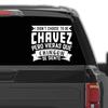 Chavez Decal Stickers para carros calcomania personalizada con apellido Funny Last Name Personalized Decal in Spanglish (5"x4.5", Chavez) view 2
