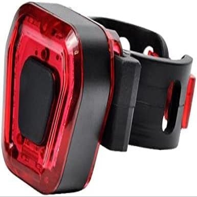 YOUOOK LED Bicycle Rear Taillight, 5 Light Modes Bike Tail Light, USB Rechargeable Waterproof LED Bicycle Rear Light, for Night Riding, Outdoor Adventures, or Hiking Trips