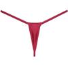 Men's Modal String Thong Minimal Coverage T-back Underwear Elastic Jockstrap Tangas Soft Bottoms Pink XL view 2