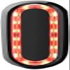 YOUOOK Bike Tail Light:Rear Bicycle Flashlight Ultra Bright Back Brake Light High Lumen USB Rechargeable Safety Red Led Taillight Waterproof Road Cycling Lights, Automatic Brake Sensing view 1