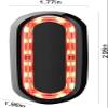 YOUOOK Bike Tail Light:Rear Bicycle Flashlight Ultra Bright Back Brake Light High Lumen USB Rechargeable Safety Red Led Taillight Waterproof Road Cycling Lights, Automatic Brake Sensing view 3