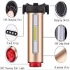 YOUOOK Bike Tail Light High Attention Grabbing Taillight Ultra Long Run Time Universal Mount Taillights Waterproof Rear Bicyle Light (Color : Gold) view 2