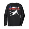 Chile Soccer Lovers Jersey - Support Chilean Football Team Long Sleeve T-Shirt view 1
