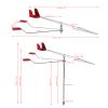Aramox Wind Vane, Marine Weather Vane Wind Direction Indicator 304 Stainless Steel for Yacht Boat Sailing view 4