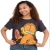 Garfield Womens Cropped T-Shirt | Ladies Graphic Crop Top Tee view 1