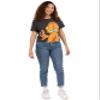 Garfield Womens Cropped T-Shirt | Ladies Graphic Crop Top Tee view 4