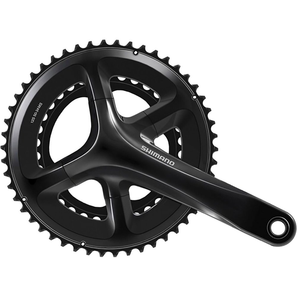 Shimano 105 Fc-Rs520 12-Speed Crankset Black, 172.5Mm, 50-34T