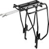 Topeak Uni Super Tourist Fat MTX 2.0 Rear Rack (TA2152B)  57 lbs Capacity, Adjustable for 24/26 Fat Bikes, Disc Brake Compatible, MTX QuickTrack System, 6061-T6 Aluminum, Side Pannier Support view 1