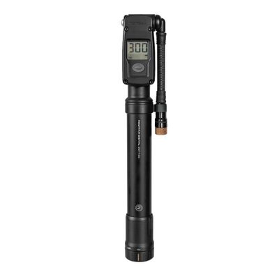 Topeak Mountain Digital 2Stage Bike Pump Dual-Mode High-Pressure/High-Volume Shock Pump with Digital Gauge, SmartHead ThreadLock & Pressure-Rite Valve System