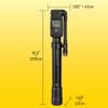 Topeak Mountain Digital 2Stage Bike Pump Dual-Mode High-Pressure/High-Volume Shock Pump with Digital Gauge, SmartHead ThreadLock & Pressure-Rite Valve System view 2