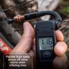 Topeak Mountain Digital 2Stage Bike Pump Dual-Mode High-Pressure/High-Volume Shock Pump with Digital Gauge, SmartHead ThreadLock & Pressure-Rite Valve System view 4