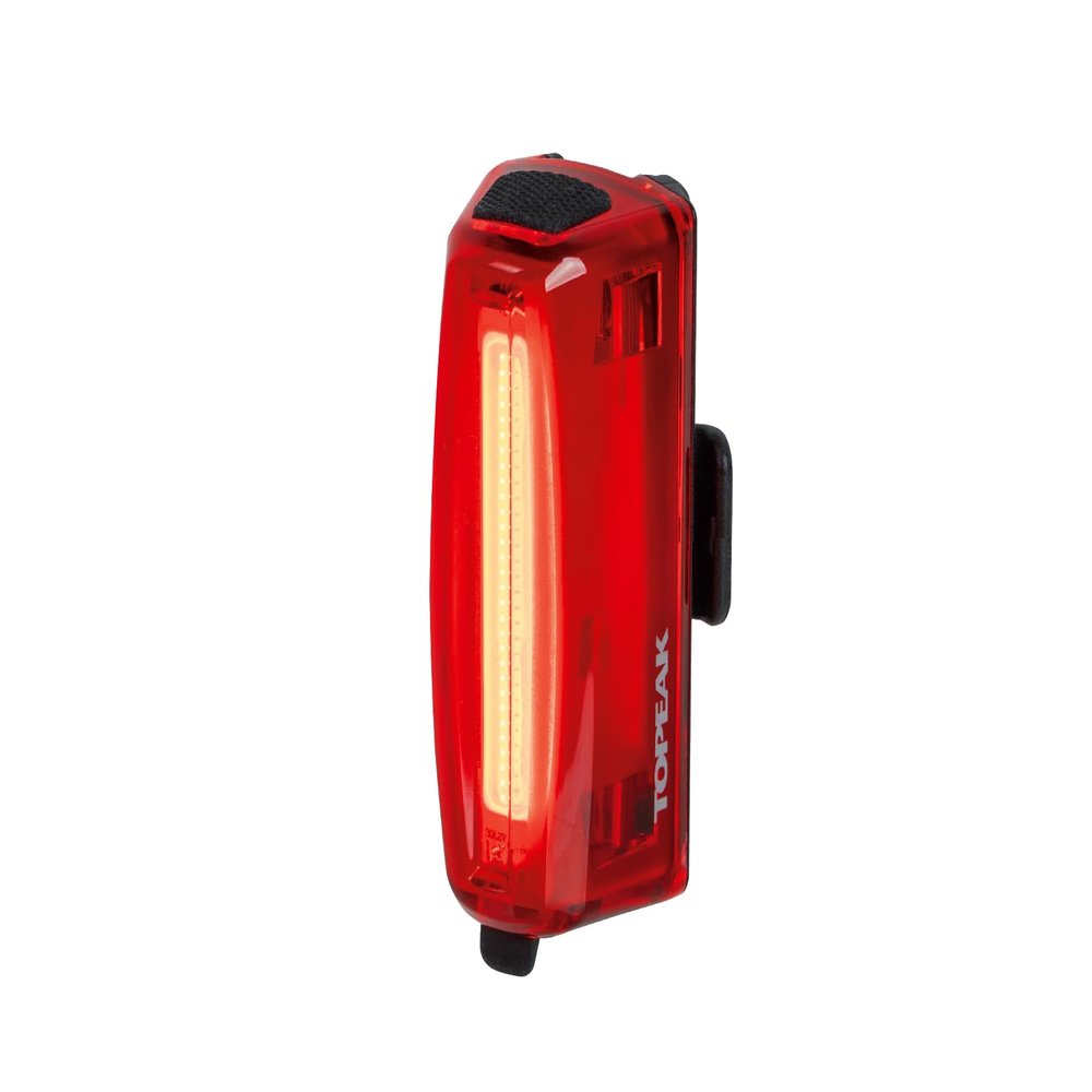 Topeak RedLite 80 BT  80 Lumen USB-C Rechargeable Bluetooth 5.0 Tail Light for Bicycle Aero/Round Seatposts & Seatstays