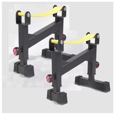 2 Stand Quiet Deadlift Barbell Elevation Stand