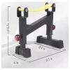 2 Stand Quiet Deadlift Barbell Elevation Stand view 2