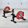 2 Stand Quiet Deadlift Barbell Elevation Stand view 4