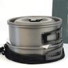 FRAHS Camping Cookware Mess Kit, Nonstick Backpacking Cooking Set, Outdoor Cook Gear, view 3