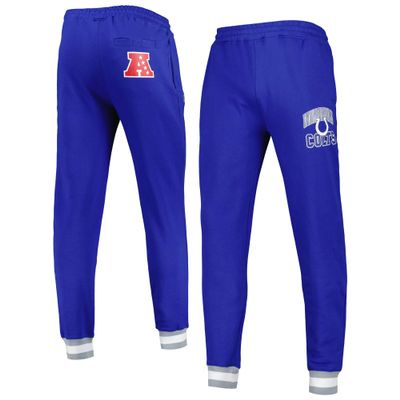 STARTER Men's Royal Indianapolis Colts Blitz Fleece Jogger Pants
