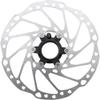 SHIMANO RT-EM600 Disc Rotor 203mm Center Lock Lockring Design view 1