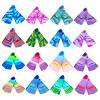 Gugmoy Kids Swim Fins,Comfortable Silicone Flippers for Swimming and Diving,Size Suitable Beginners Kids Girls Boys Adults (Small, GrapePurple) view 3