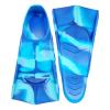 Gugmoy Kids Swim Fins,Comfortable Silicone Flippers for Swimming and Diving,Size Suitable Beginners Kids Girls Boys Adults (XX-Small, Oceanblue) view 2