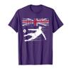 United Kingdom Soccer Fans Jersey British Football Supporter T-Shirt view 1