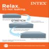 Intex 64115ED Dura-Beam Standard Pillow Rest Air Mattress: Fiber-Tech  Twin Size  Built-in Electric Pump  12in Bed Height  300lb Weight Capacity view 4