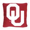 NORTHWEST NCAA Slashed Pillow 14X14 and Throw Blanket 40X50 Set with Back Pocket, Oklahoma Sooners view 2