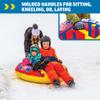 Wow Sports Snowdozer Snow Tube, Inflatable Snow Tube for Sledding, Tube Sled for Snow, Snow Toys for Kids & Adults, Sleds for Kids view 4