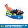 Wow Sports Snowster Sled Snow Tube, Heavy Duty Snow Sled, Snow Sleds for Kids and Adults, Snow Toys for Winter view 3