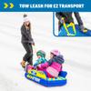 Wow Sports Snowster Sled Snow Tube, Heavy Duty Snow Sled, Snow Sleds for Kids and Adults, Snow Toys for Winter view 4