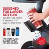 Extra Large Bottle Holders for Peloton Bike for Original Peloton Bike and Bike+ and Cross Training Bike+ - All Metal Design - Fits YETI + Nalgene + Hydro Flask - Accessories for Peloton view 4