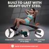SQUATZ Sit Up Bench For Abs Five Adjustment Levels Decline Bench And Reverse Crunch Handle Ab Bench At Home Workout Equipment and Sit Up Exercise Equipment Up To 6.5 Ft Tall view 3