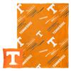 Northwest Art Mall NCAA Slashed Pillow 14X14 and Throw Blanket 40X50 Set with Back Pocket, Tennessee Volunteers view 1